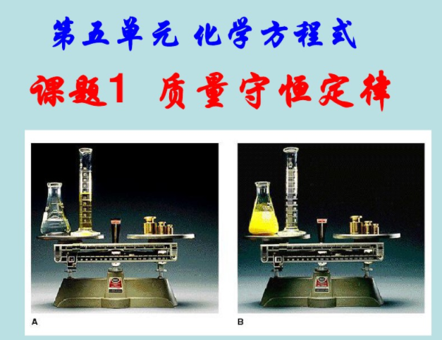 質(zhì)量守恒定律 質(zhì)量守恒定律