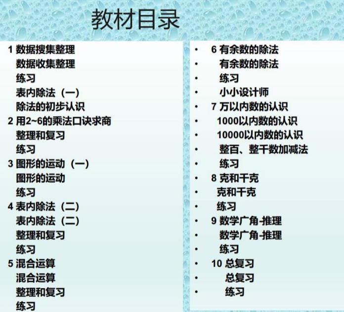 人教版三年級數(shù)學上冊輔導微課 人教版三年級數(shù)學上冊輔導微課